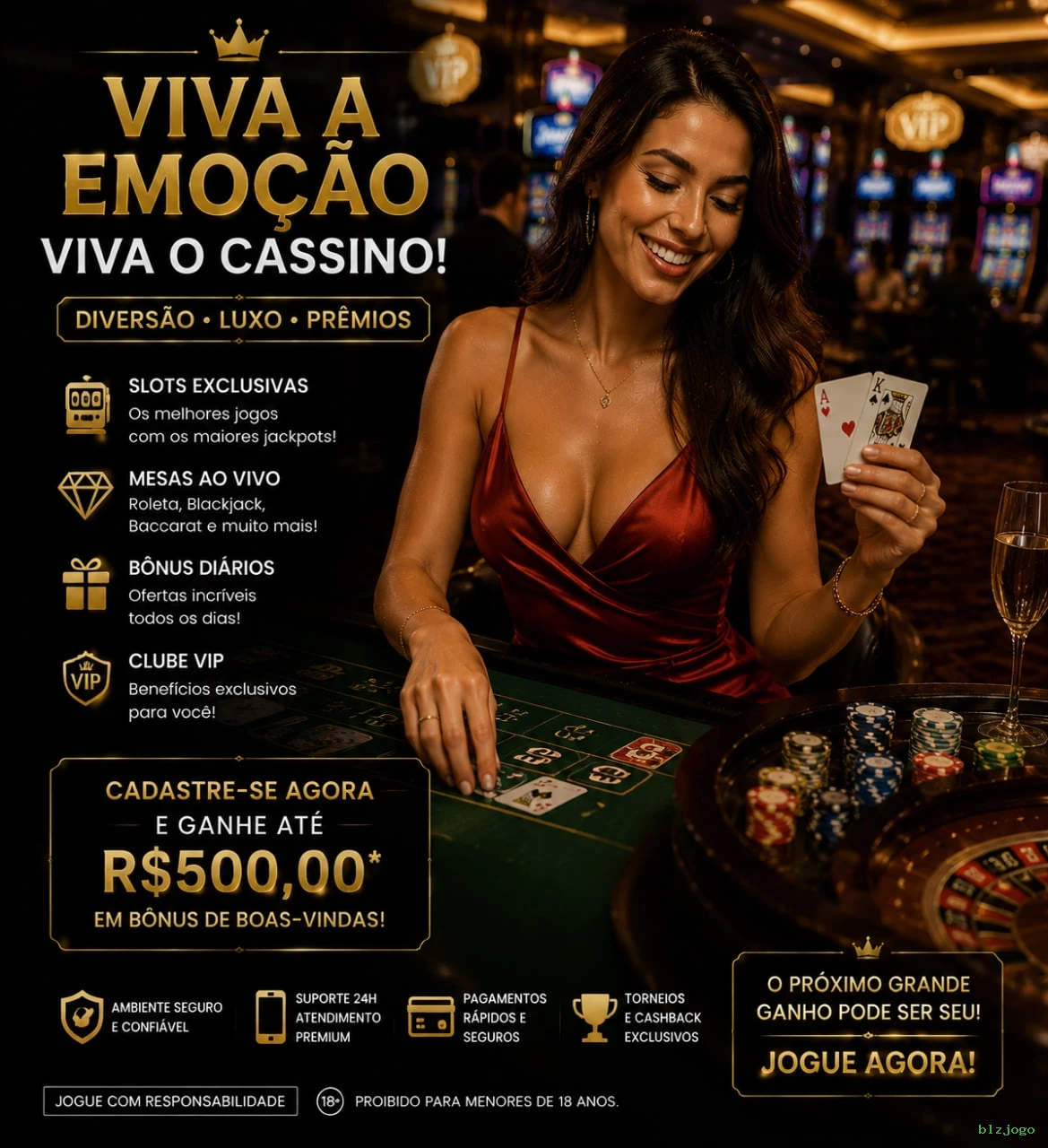 Programa VIP blzjogo - benefícios exclusivos